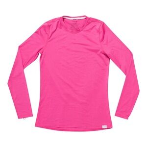 Patagonia Kids Capilene Silkweight Long Sleeve Shirt Pink XXL (16–18) EUC